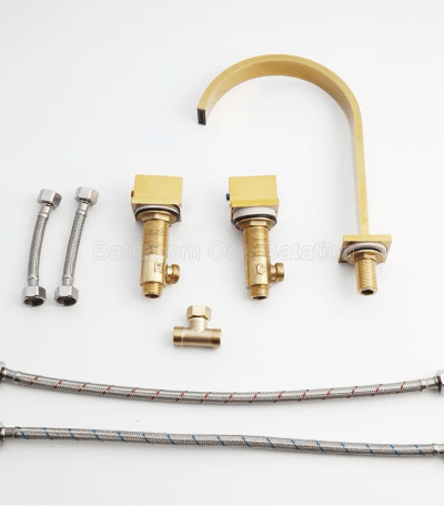 Bathroom surface faucets