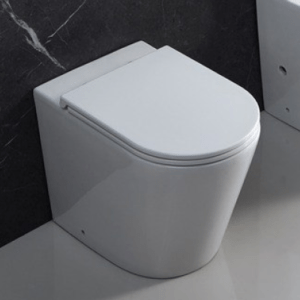 Concealed floor mounted WC