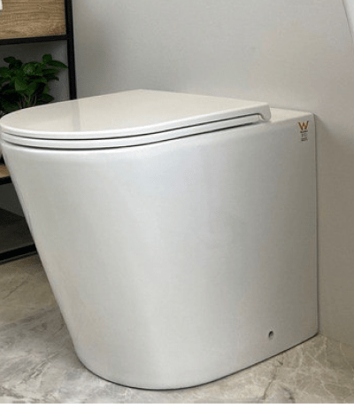 Concealed floor mounted WC